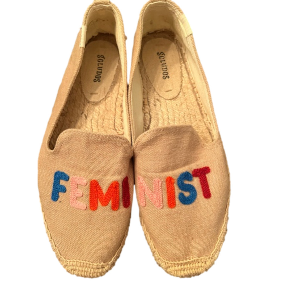 Soludos espadrilles, tan, size 9